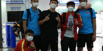 Phan Tuấn Tài cùng đồng đội về TP HCM