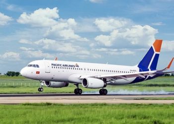 Một tàu bay A320 của Pacific Airlines. Ảnh: PA