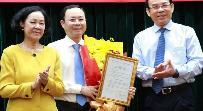 Ông Nguyễn Văn Hiếu làm Phó bí thư Thành uỷ TP HCM