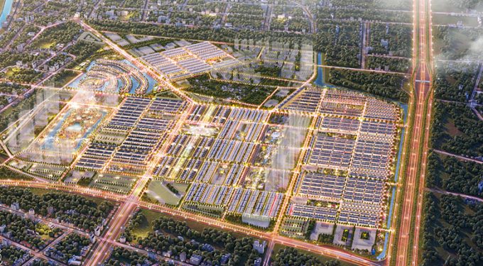 Phối cảnh quy hoạch của Vinhomes Ocean Park 2 - The Empire. Ảnh: Vinhomes