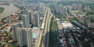 Thị trường căn hộ dọc theo tuyến metro số 1 Bến Thành - Suối Tiên. Ảnh: Quỳnh Trần