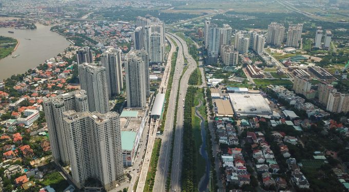 Thị trường căn hộ dọc theo tuyến metro số 1 Bến Thành - Suối Tiên. Ảnh: Quỳnh Trần