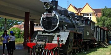 Nhà ga Đà Lạt hoàn thành 1938, điểm cuối cùng của tuyến đường sắt răng cưa, đã được công nhận di tích lịch sử cấp quốc gia. Ảnh: Hoàng Trường